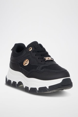 Zapatillas con plataforma - Negro - Laura Biagiotti