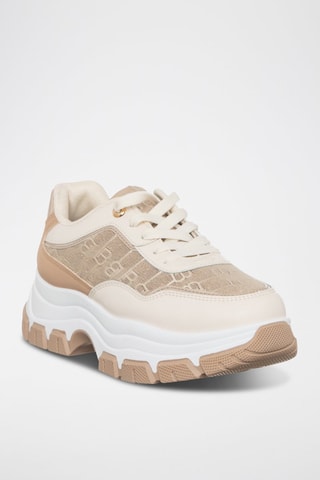 Zapatillas con plataforma - Beige - Laura Biagiotti