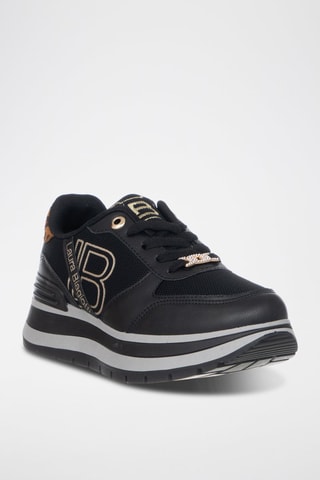 Zapatillas con plataforma - Negro - Laura Biagiotti