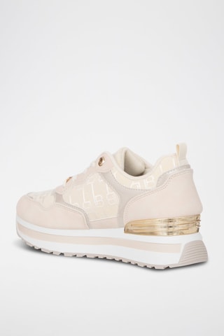 Zapatillas con plataforma - Beige - Laura Biagiotti