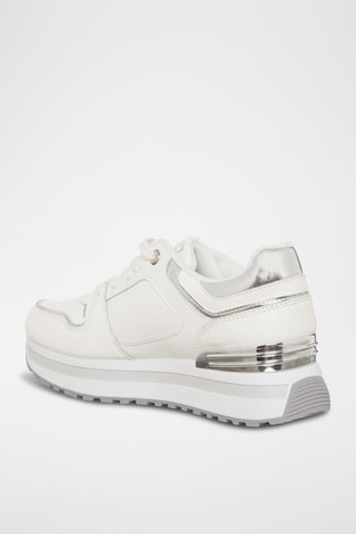 Zapatillas con plataforma - Blanco - Laura Biagiotti