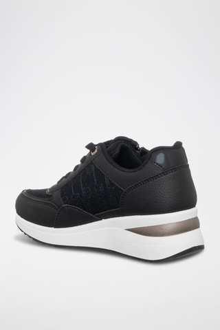 Zapatillas de cuña - Negro - Laura Biagiotti