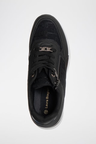 Zapatillas de cuña - Negro - Laura Biagiotti