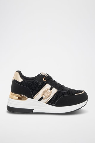 Zapatillas con plataforma - Negro - Laura Biagiotti