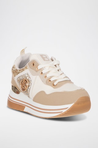 Zapatillas con plataforma - Marrón - Laura Biagiotti