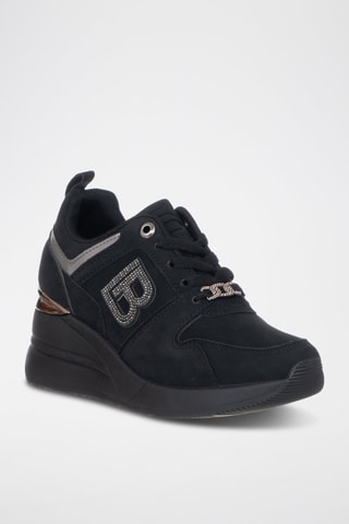 Zapatillas de cuña - Negro - Laura Biagiotti