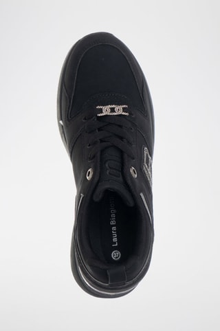 Zapatillas de cuña - Negro - Laura Biagiotti