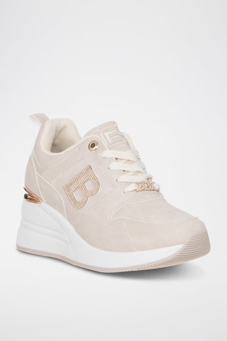 Zapatillas de cuña - Crudo - Laura Biagiotti