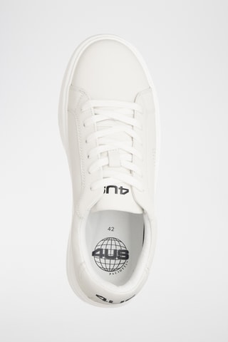 Zapatillas de piel - Blanco