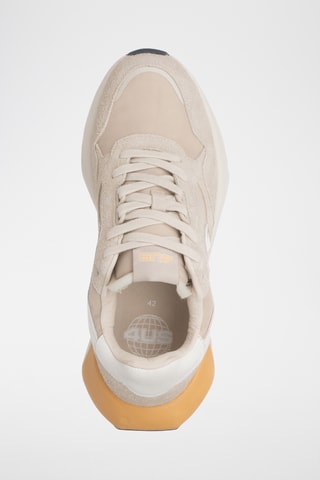 Zapatillas de piel - Beige