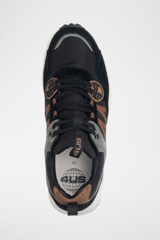 Zapatillas de nobuk - Negro