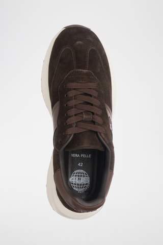 Zapatillas de nobuk - Marrón