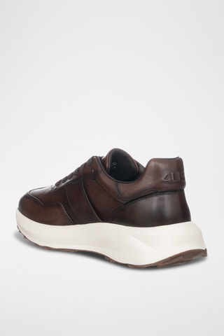 Zapatillas con plataforma - Marrón