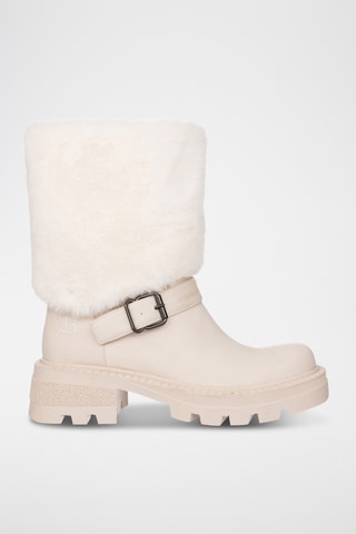 Botines forrados - Crudo