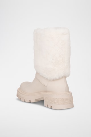 Botines forrados - Crudo