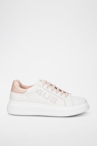 Zapatillas con plataforma - Blanco