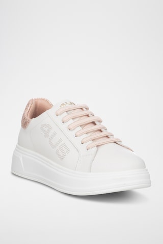 Zapatillas con plataforma - Blanco