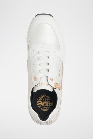 Zapatillas con plataforma - Blanco