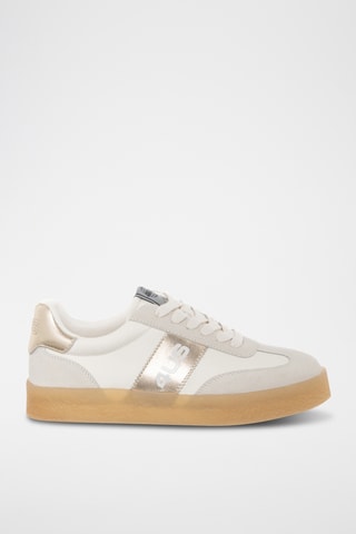 Zapatillas de piel - Dorado