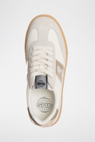 Zapatillas de piel - Dorado