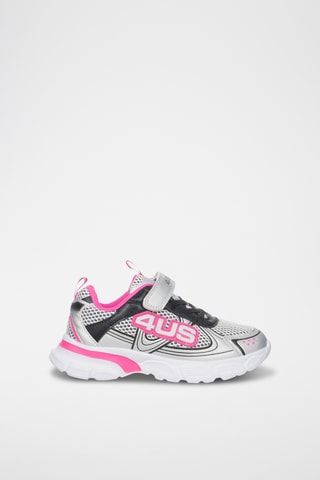 Zapatillas - Fucsia y gris