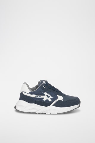 Zapatillas - Azul marino y blanco