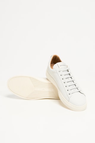 Baskets en cuir de veau - Blanc - EA7