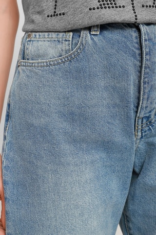 Jean taille haute - Indigo - Exchange