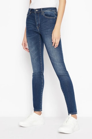 Jean taille haute - Indigo - Exchange