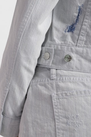 Veste en jean - Blanc  - Exchange