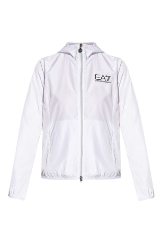 Coupe-vent à capuche - Blanc - EA7