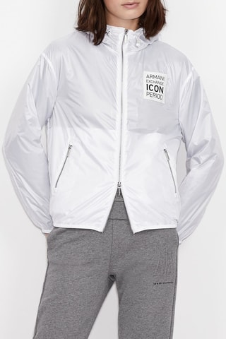 Veste à capuche - Blanc - Exchange