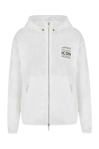 Veste à capuche - Blanc - Exchange