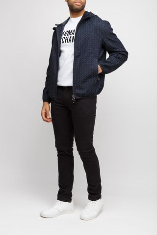 Veste à capuche - Bleu nuit - Exchange