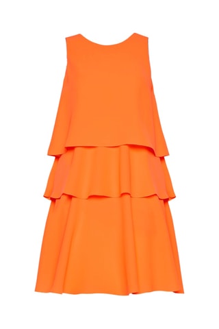 Robe volantée - Orange - Exchange
