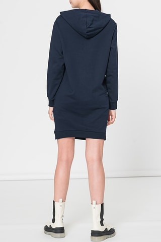 Robe sweat - Bleu marine et turquoise - Exchange