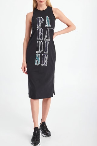 Robe droite - Noir - Exchange