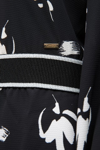 Robe midi - Noir et blanc - Exchange