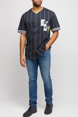 Chemise - Bleu cobalt - EA7