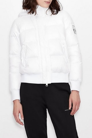 Doudoune à capuche - Blanc - Exchange