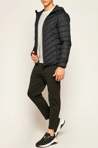 Doudoune à capuche - Noir - EA7