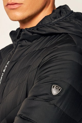 Doudoune à capuche - Noir - EA7