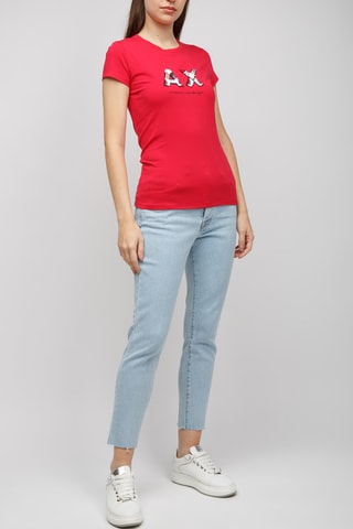 T-shirt - Rouge - Exchange