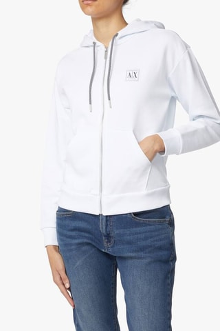 Sweat à capuche - Blanc - Exchange