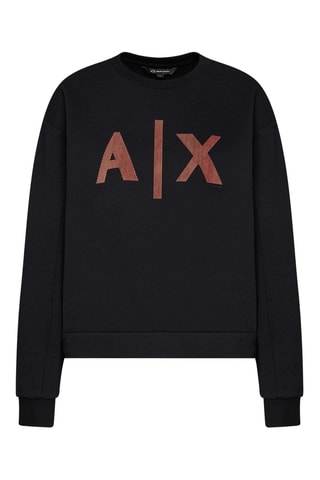 Sweat - Noir et marron foncé - Exchange