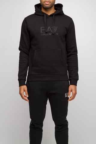 Sweat à capuche - Noir - EA7