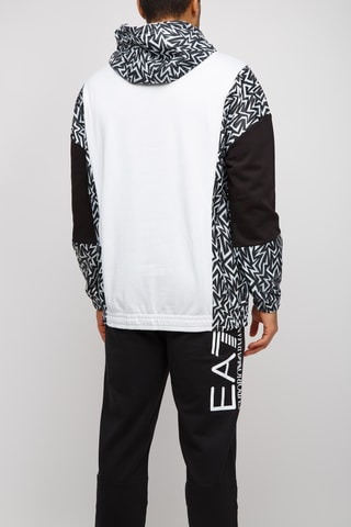 Sweat à capuche - Blanc - EA7