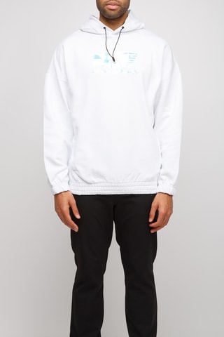 Sweat à capuche - Blanc - EA7