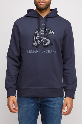 Sweat à capuche - Bleu - Exchange