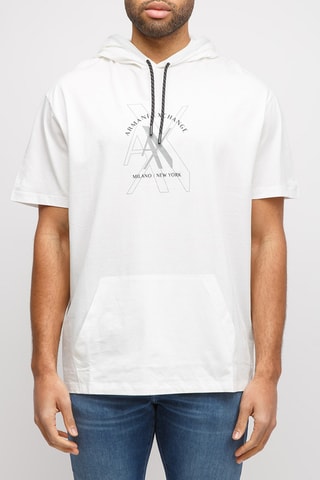 Sweat à capuche - Blanc - Exchange